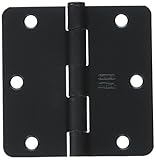 3.5" Interior Decor Round Corner Hinge [並行輸入品]