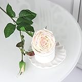 BASONG　バラ 最高級の造花 記念日 母の日 プレゼント 贈り物 ピンク 5本セット