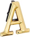 モノグラムLetter Aドアノッカー – 真鍮