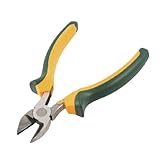 Greennイエローラバーコーティングされたハンドルの斜めのカッティングプライヤー6 "