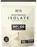 REYS レイズ WPI ホエイ プロテイン アイソレート 山澤 礼明 監修 1kg 国内製造 ビタミン7種配合 (プレーン)