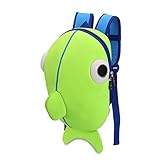 ファッション新しい子供のバックパック女の子の漫画の鯨のモチラスクールバッグキッド