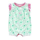 ツバメ--屋　ベビー服 赤ちゃん　子供服　 女の子　可愛い綿ロンパース 　お出かけ 出産祝い (12M)