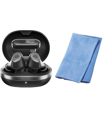 【美品】SteelSeries ゲーミング　イヤホン SteelSeries新作ワイヤレスイヤホンが発売。新世代チップセットやANC