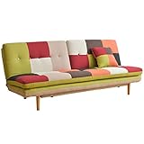 タンスのゲン ソファーベッド 左右個別リクライニング Steed Platinum オレンジ 31200003 OR