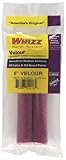 Work Tools International 51016 6-Inch Whizz Paint Roller Cover, Velour Fine Finish, 2-Pack [並行輸入品]