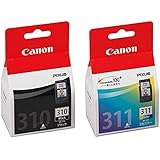 【純正品】CANON FINEカートリッジ BC-310(ブラック) + BC-311(3色カラー)セット