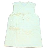 シンク・ビー キャラメル ロングベスト 水玉&動物プリント キルト 50-70cm クリーム スムース 25-10158