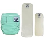 SoftBums Omni One Size Cloth Diaper 3 Piece Set?(Puddle) by Softbums