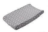 Danha Grey Arrow Changing Pad Cover by Danha