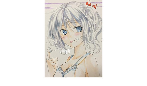 Amazon 手描きイラスト 艦これ 艦隊コレクション 鹿島 裸エプロン アイドル 芸能人グッズ 通販