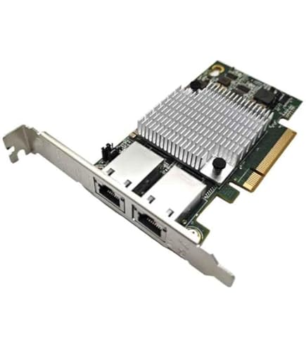Amazon | 10Gbps PCI-E LANカード、Intel X540チップ搭載, Intel X540