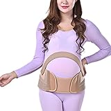 Zhhlinyuan 良好な Maternity Support Belt Waist Back Abdomen Belly Band Soft Seamless for Pregnant women