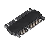 Perfk 2.5インチ　 HDD SATA 22ピン　 7+15P　オス→オス　エクステンション　コンバータ　データ　アダプター　データの高速伝送　小型 軽量