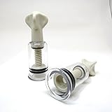 4サイズ展開 手動式 乳頭 吸引器 ニップルサッカー ( S サイズ 2個 セット ) 陥没 乳首 改善