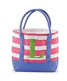 Mud Pie Juco Initial Tote, L [並行輸入品]