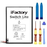iFactory for Nintendo Switch Lite 互換バッテリー 交換 PSE準拠 Nintendo Switch用 工具セット付属