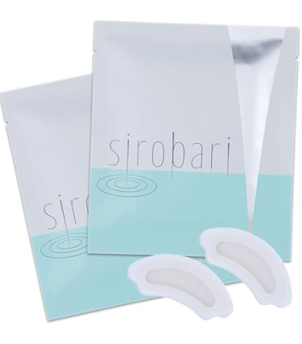 Amazon.co.jp: 【公式】 sirobari モイストパッチ 2枚×4シート 針美容