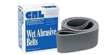 CRL 4 x 106 80 Grit Wet-Dry Abrasive Belts - 5 pack by C.R. Laurence