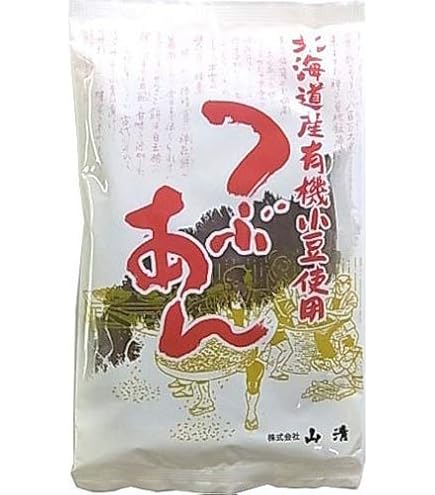 Amazon | 小豆と砂糖だけで作った 有機つぶあん 300g×2個 有機JAS