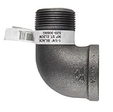 B K Mueller520-306BG90 degrees Black Street Elbow-1-1/4" 90D BLK STR ELBOW (並行輸入品)