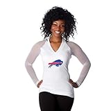 Buffalo Bills公式NFLレディース" Wildkat "ホワイトTop