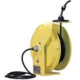 Lind Equipment LE9050123BE Heavy Duty Cord Reel 50ft 12/3 SJOW bare input and output ends 20A rated 