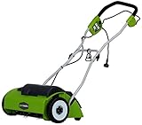 GreenWorks 27022 10 Amp 14" Corded Dethatcher [並行輸入品]
