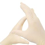 QRP X612HCL Qualatex HiPro XC Latex Glove,Disposable,PowderFree,6milThickness, 12Length,Large,White(