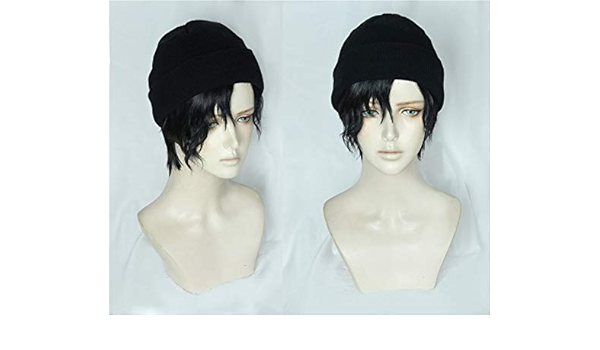 Amazon Co Jp 名探偵コナン赤井秀一コスプレウィッグハロウィンブラック短波パーティーヘア ホビー