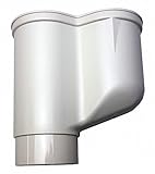 パナソニック(Panasonic) ハイ丸P型集水器 ミルクホワイト 60MM