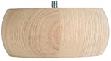 Waddell 2730アッシュBun足、5 " x 2 – 1 / 4 "