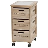 ストッカー　幅30×奥行40×高さ58.5cm　MUD-6303