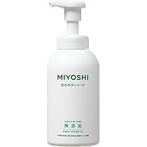 MIYOSHI 泡の洗顔せっけん 180ml 詰替用　19個 Amazon | MIYOSHI 泡の洗顔せっけん 洗浄成分100％純せっけん
