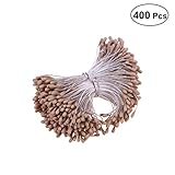 Vosarea スクラップブックの装飾を作る花のための人工花の雄しべ物400pcs / set