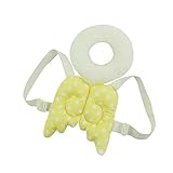 赤ちゃんのごっつん防止 天使のパッド 安全パッド 可愛いてんとう虫 ミツバチ 超軽量 リュックタイプ ベビー ヘルメット　エンジェルパッド　 頭を保護 セーフティー ひも調節可能 出産祝い 幼児枕 (