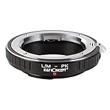 K&F Concept レンズマウントアダプター KF-LMK (ライカMマウントレンズ → ペンタックスKマウント変換)近接撮影専用