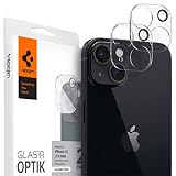 Spigen Glas tR Optik iPhone 13 とiPhone 13 Mini 用 カメラフィルム レンズ保護 2枚入