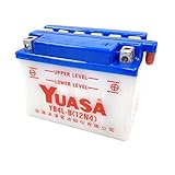 YUASA ユアサ YB4L-B 開放型バッテリー 互換 GM4-3B FB4L-B BX4A-3B KMX125 ミント SX125R スカッシュ KR-1
