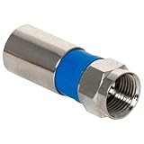 On-Q AC3008-50 Compression-Style Male F-Type Connector (50 Pack) [並行輸入品]