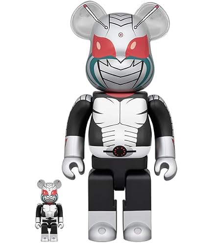 Amazon.co.jp: BE@RBRICK 仮面ライダー響鬼 100％ & 400％ : おもちゃ
