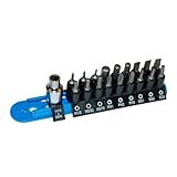 GreatNeck 28031 SAE Hex Bit Set, 3/8 Inch Drive, 20-Piece by Great Neck