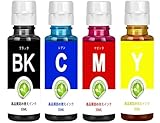 詰め替え インク互換BC-365366 BC-310311 BC-345346 BC-360361 BC-340341 BC-9091 BC-7071対応 補充用インクボトル 30ml 全機種対応ボトルインク BK/C/M/Y 4色4本セット 器具付 充填インク
