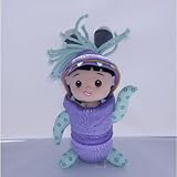 Hard to Find Disney Monsters Inc. 10 Inch Plush Adorable Baby Boo Doll Dressed in Monster Costume Ne