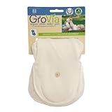 GroVia Certified Organic Cotton Soaker Pad 2 Pack by Gro Baby [並行輸入品]