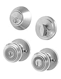 Honeywell 8101305 Classic Combo Door Knob Satin Nickel [並行輸入品]