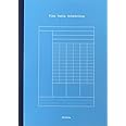 時間管理ノート 見開き１週間 セミB5 糸綴じ ブルー