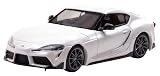 CARNEL 1/64 トヨタ スープラ RZ Matte White Edition 2022 Matte Avalanche White Metallic 完成品