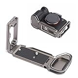 GABALE Sony A7R5 A7M4 A7S3 A1 専用 L型 プレート Sony Alpha 7R V Sony ILCE-7M4 A7SIII A1 クイックリリース L プレート水平と垂直撮影メモリカード収納 アルミニウム合金 ハンドグリップ