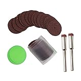 P Prettyia カッティング　ホイールディスク　樹脂切削ホイール　回転工具のため　約３６個　実用　交換性　全２色 - 赤